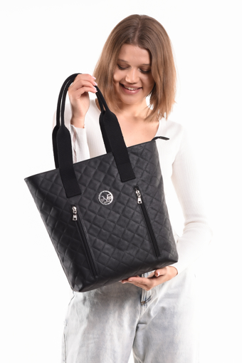 Picture of 19V69 ITALIA 7102 Black Woman Handbag