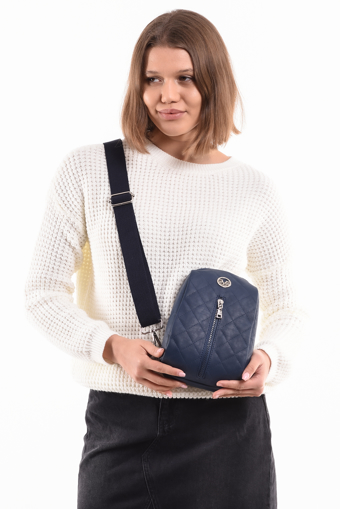 Picture of 19V69 ITALIA 7154 Navy Blue Woman Waist Bag